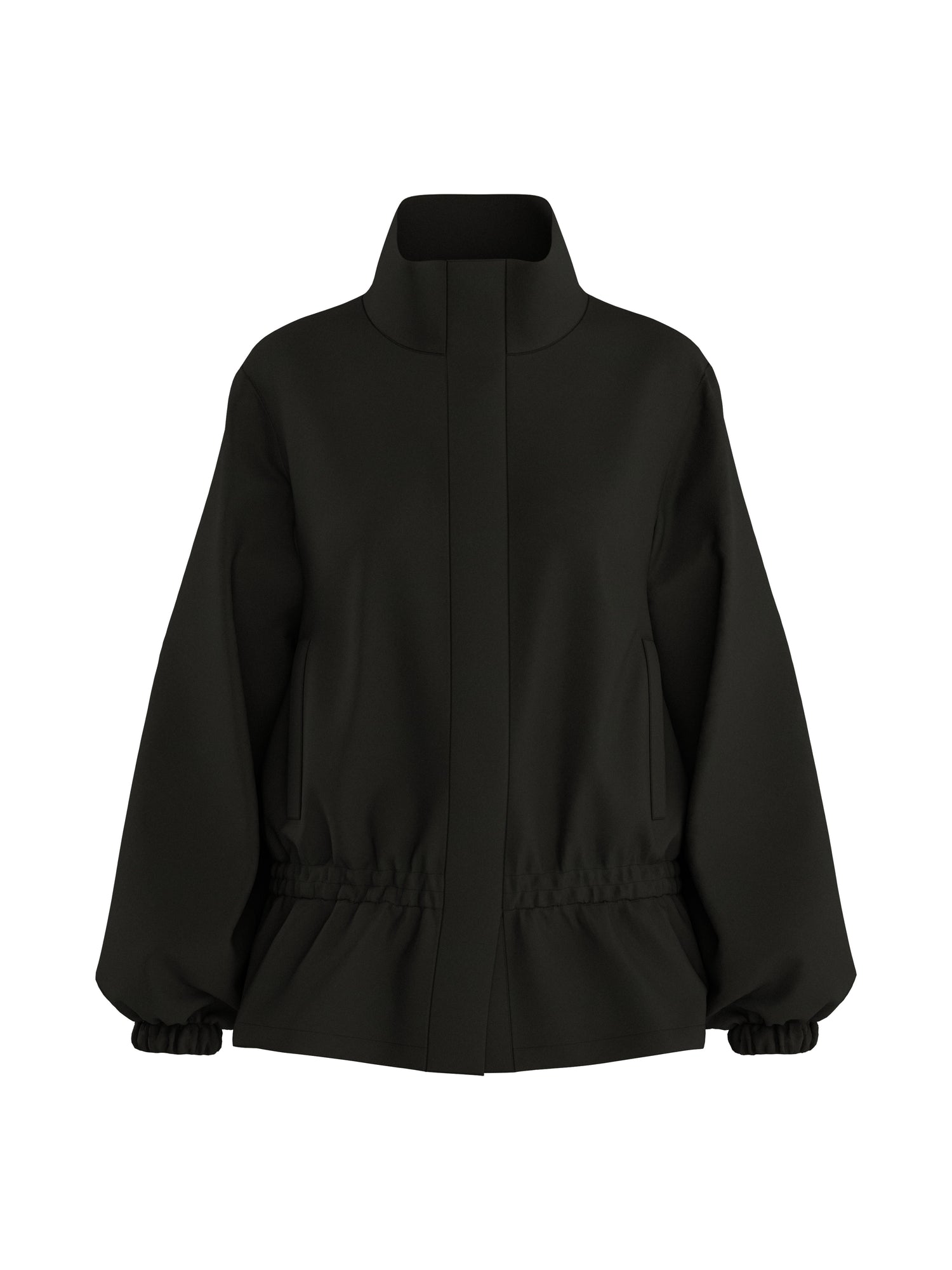 HDFARAH LS HIGH-COLLAR SHACKET