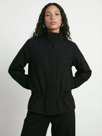 HDFARAH LS HIGH-COLLAR SHACKET