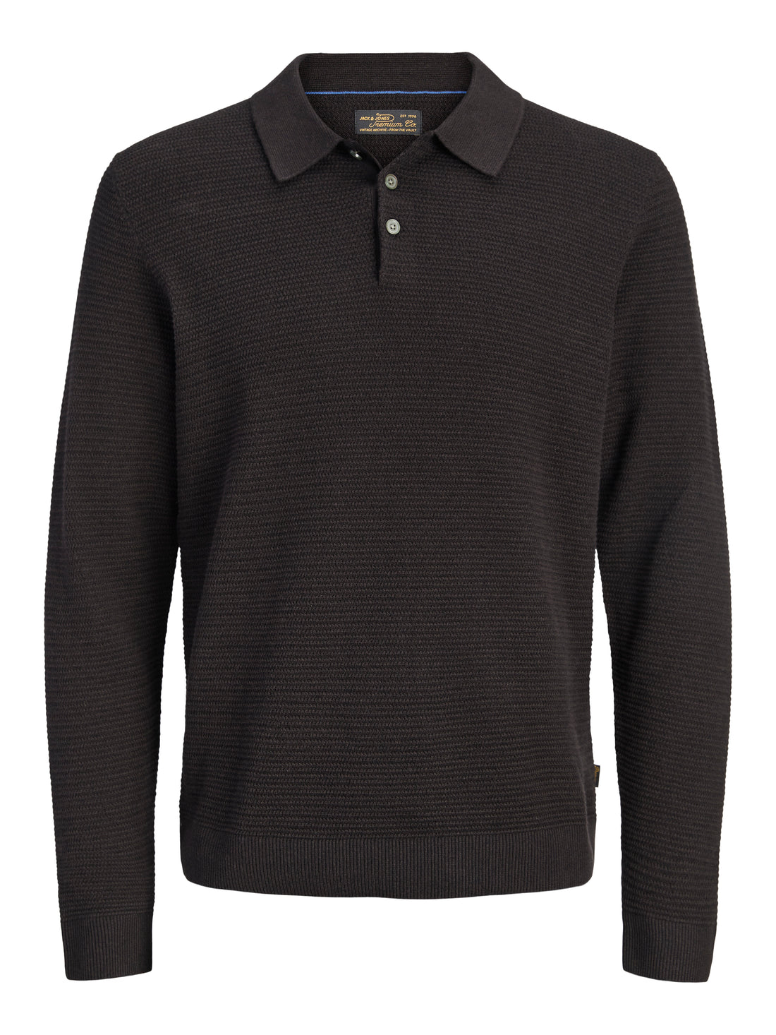 JPRBLURILEY KNIT POLO LS