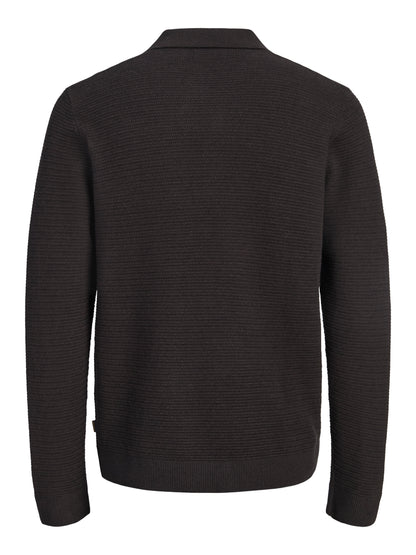 JPRBLURILEY KNIT POLO LS
