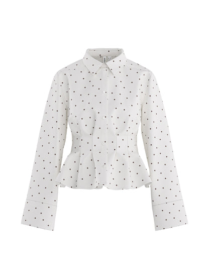 HDUNDINE LS PLEATED SHIRT