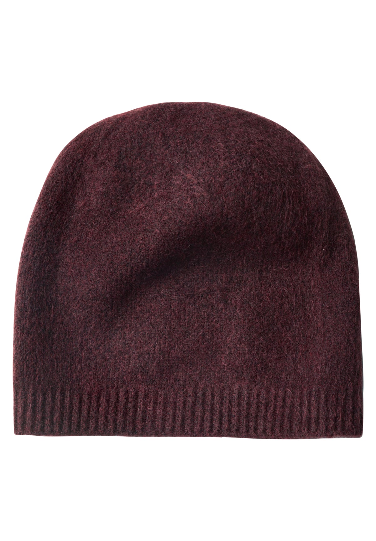 Feinstrick Beanie in Unifarbe
