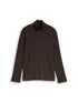 Rollkragenshirt mit Logo-Print
