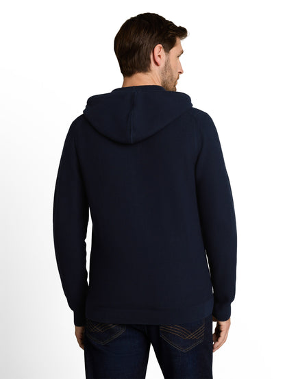 Strickjacke mit Kapuze