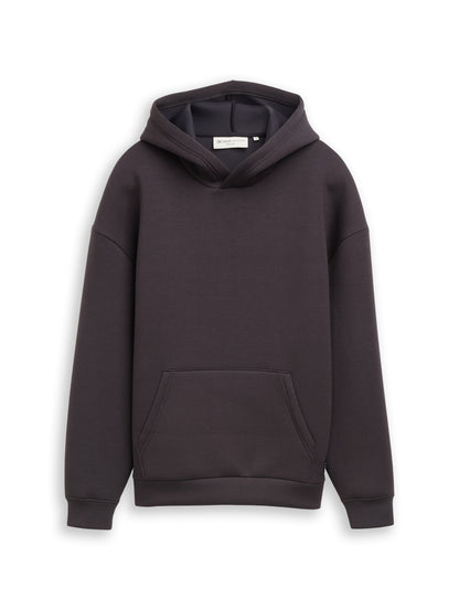 Relaxed Fit Scuba Hoodie Sweatshirt