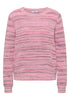 Pullover mit Rundhals und Space-Dye-Optik