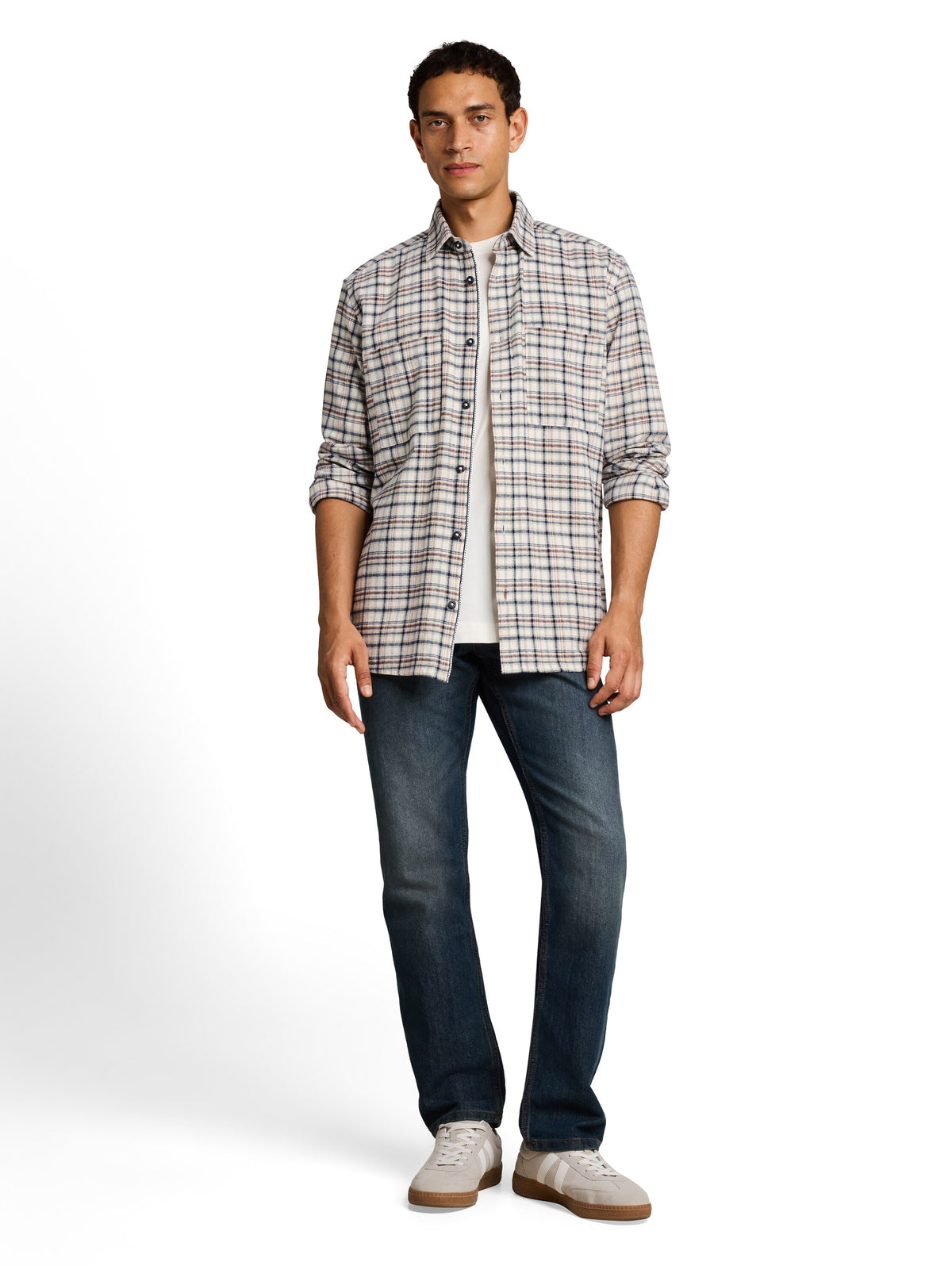 Comfort Fit Flanell-Hemd mit Karomuster