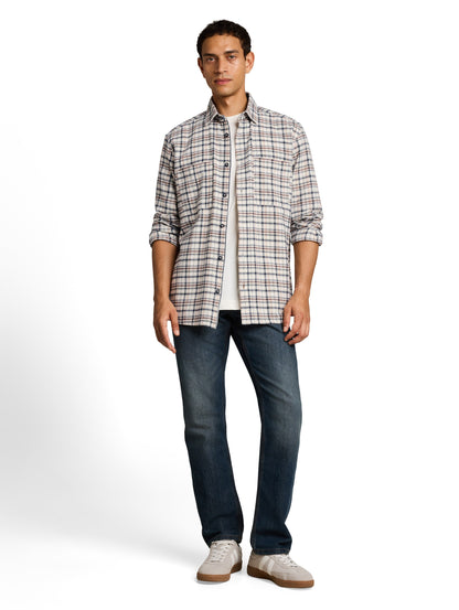 Comfort Fit Flanell-Hemd mit Karomuster