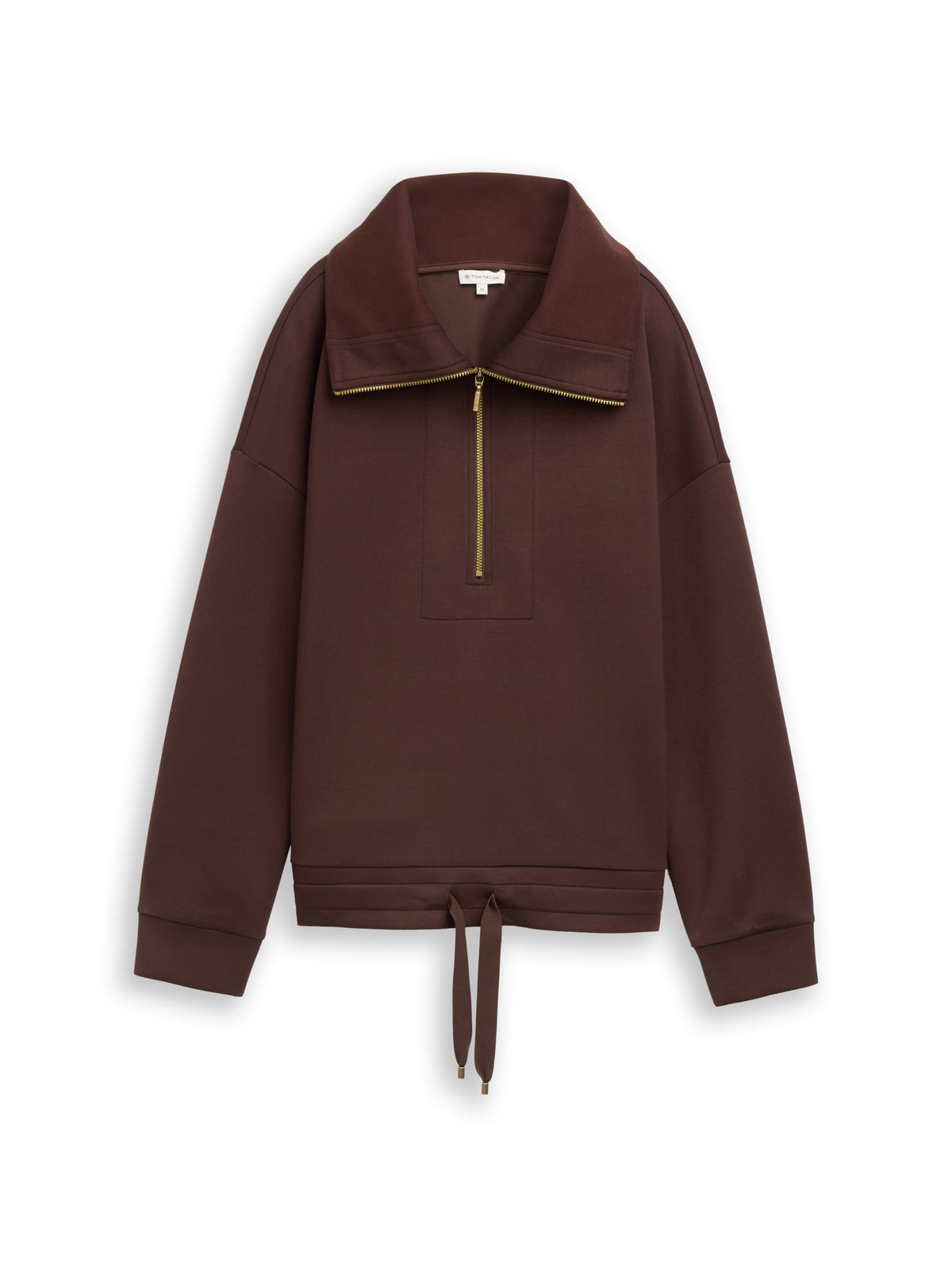Troyer Sweatshirt aus Scuba