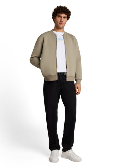 Relaxed Fit Scuba Hoodie Sweatjacke