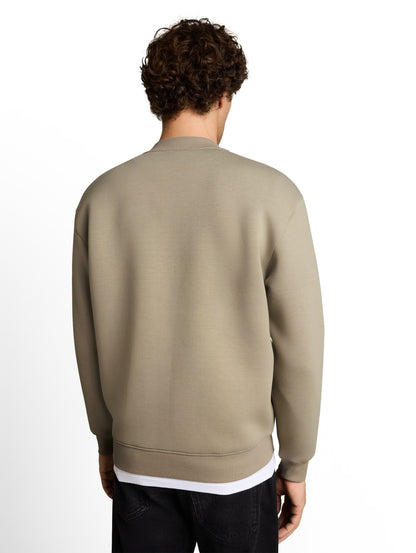 Relaxed Fit Scuba Hoodie Sweatjacke