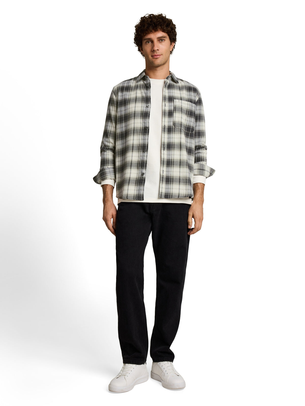 Relaxed Fit Hemd mit Karomuster