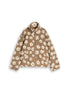 Teddy Jacke mit Blumenmuster