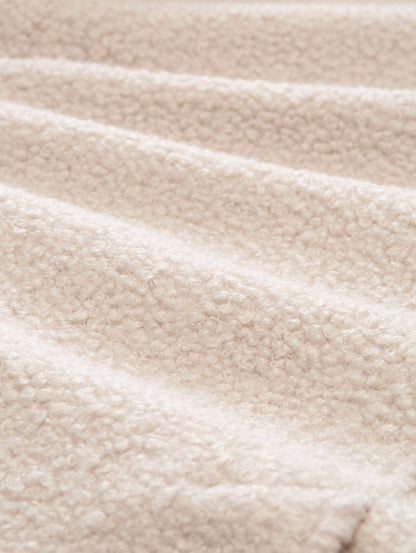 Bouclé Mantel im 2-in-1-Look