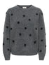 JDYMELEA L/S O-NECK POMPOM PULLOVER KNT