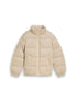 Cord Puffer-Jacke mit Stehkragen