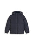 Puffer-Jacke mit abnehmbarer Kapuze