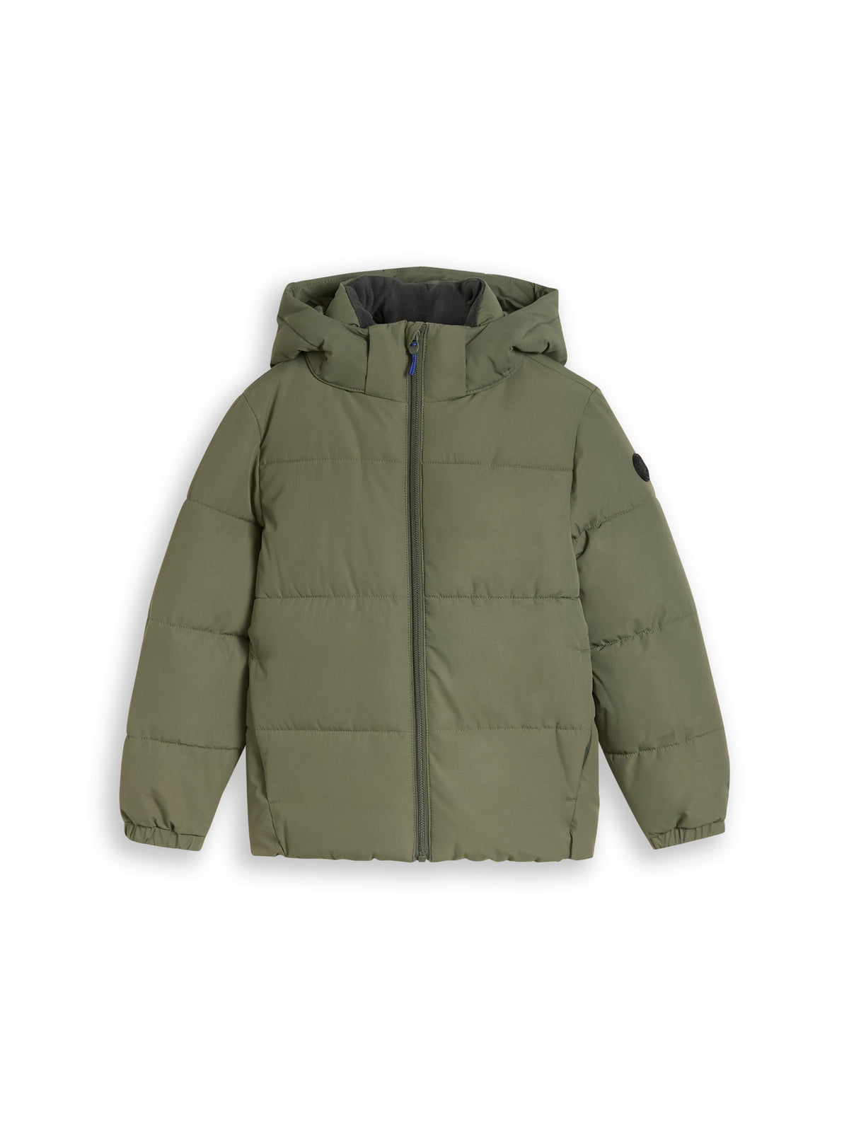 Puffer-Jacke mit abnehmbarer Kapuze