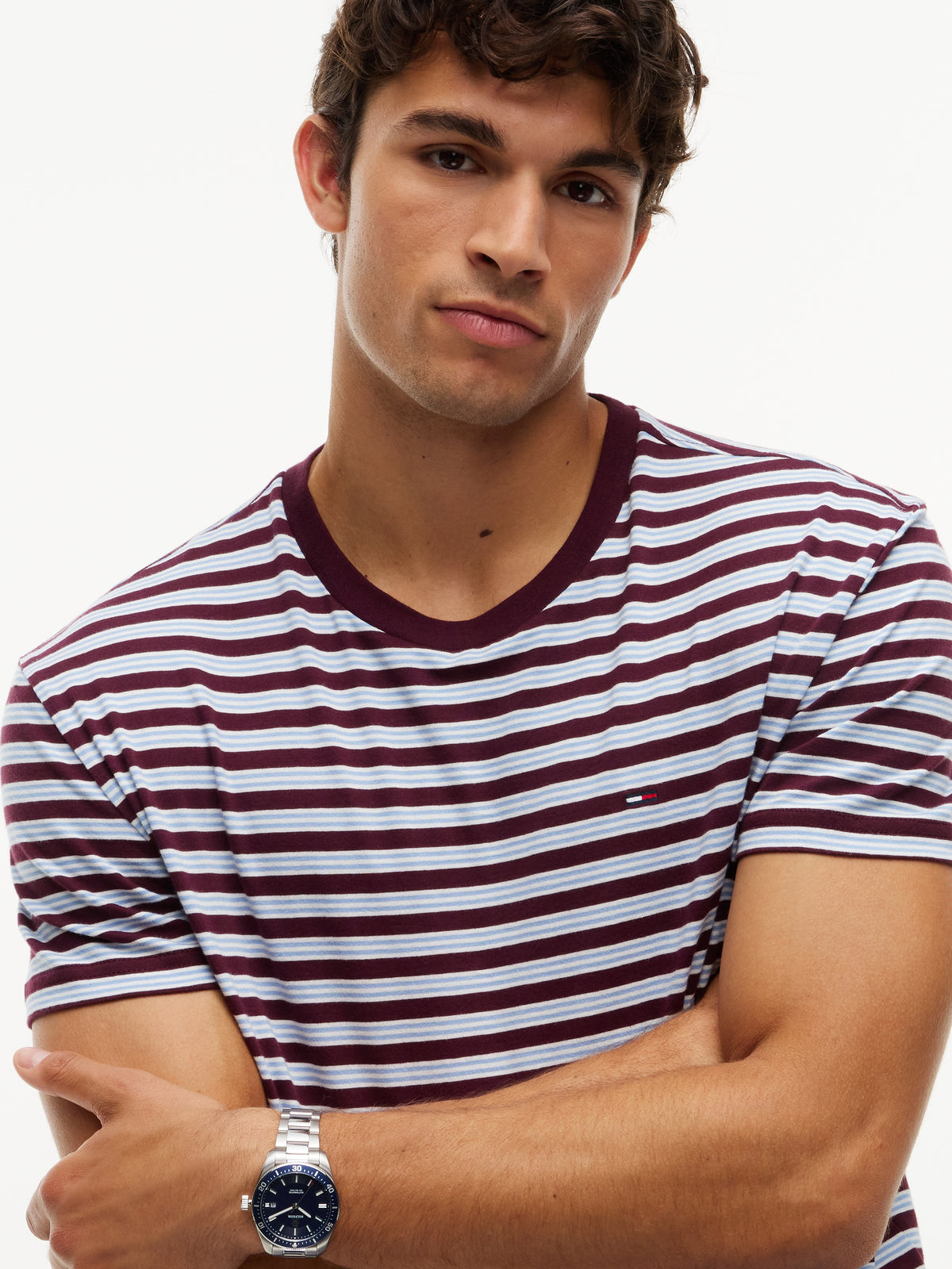 TJM REG STRIPE TEE