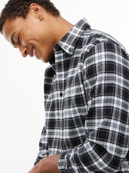 TJM REG FLANNEL CHECK SHIRT EXT