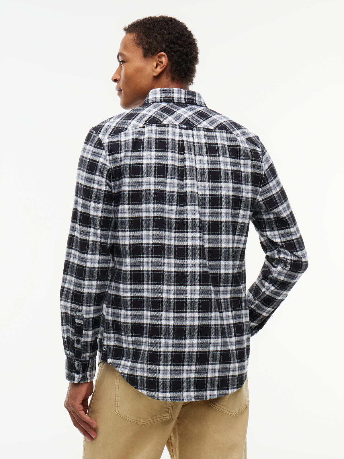 TJM REG FLANNEL CHECK SHIRT EXT