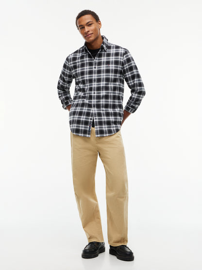 TJM REG FLANNEL CHECK SHIRT EXT