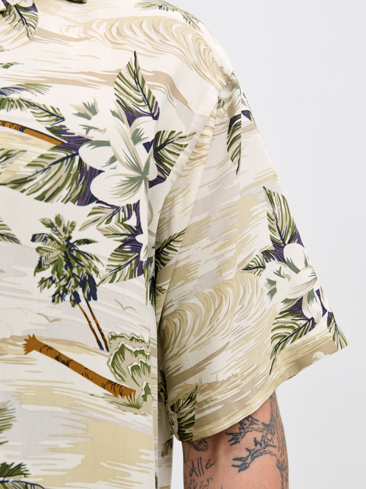 JPRBLUHENDRIX PRINT RESORT S/S SHIRT