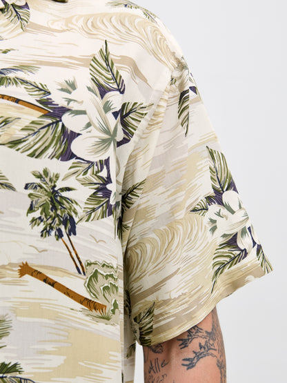JPRBLUHENDRIX PRINT RESORT S/S SHIRT
