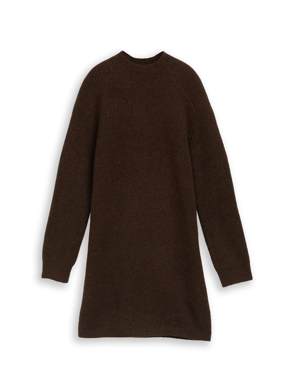Mini-Strickkleid in Melange-Optik