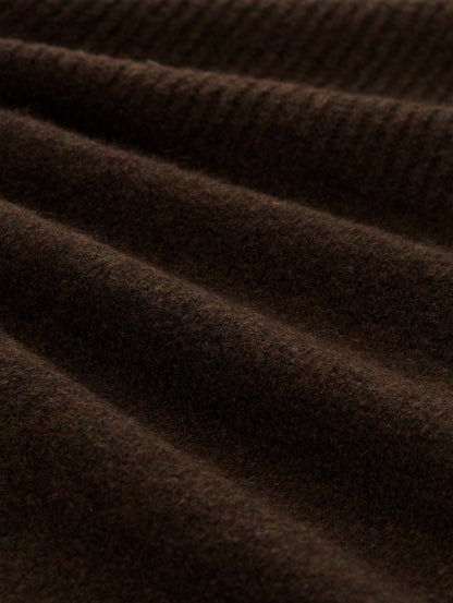 Mini-Strickkleid in Melange-Optik