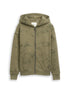 Oversize Hoodie Sweatshirt mit Allover-Print