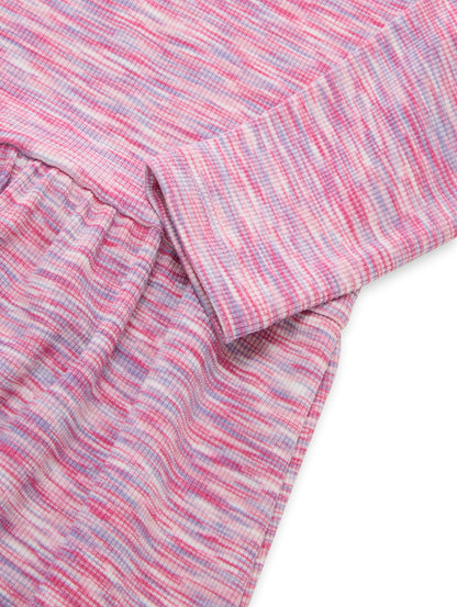 Mini-Kleid mit Rippstruktur