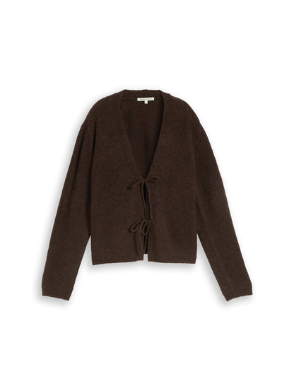 Cosy Cardigan mit Schleifen