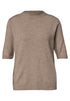 Kurzarm Pullover mit Turtle Neck