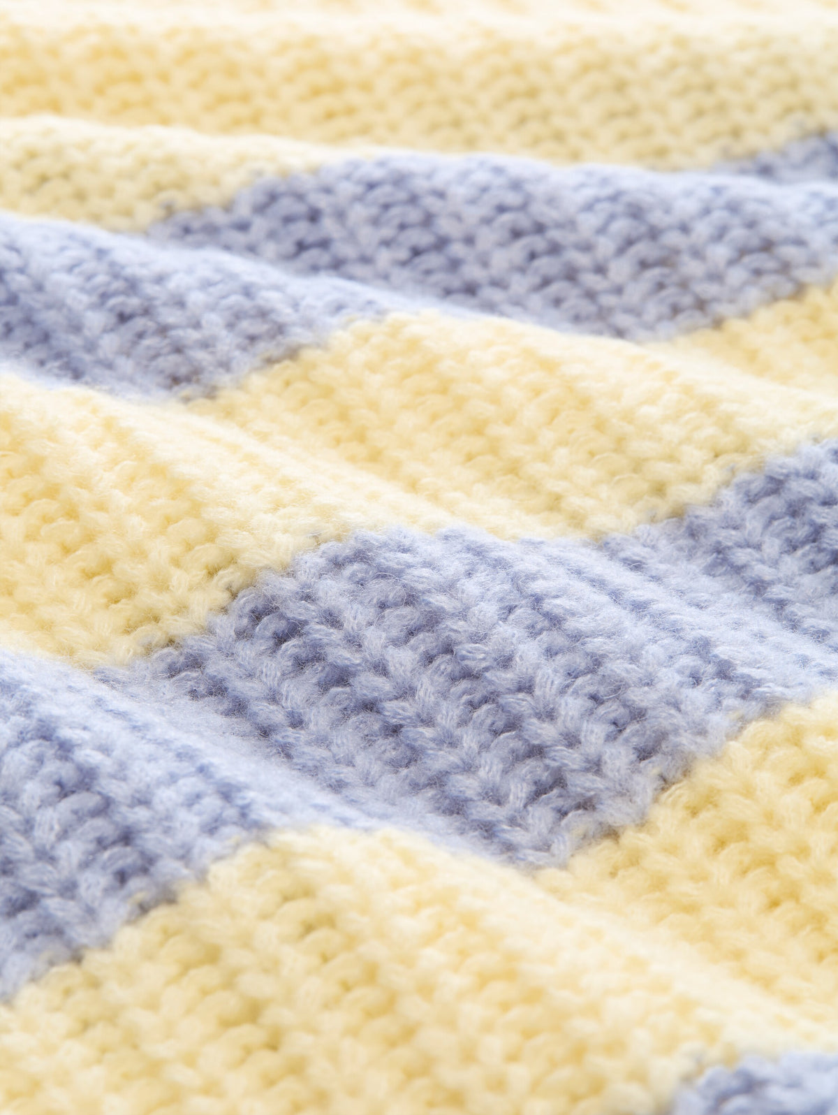 Relaxed Fit Strickpullover mit Streifenmuster