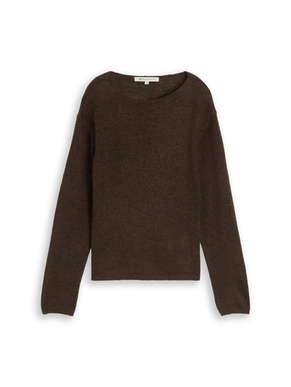 Strickpullover mit Alpaka-Anteil