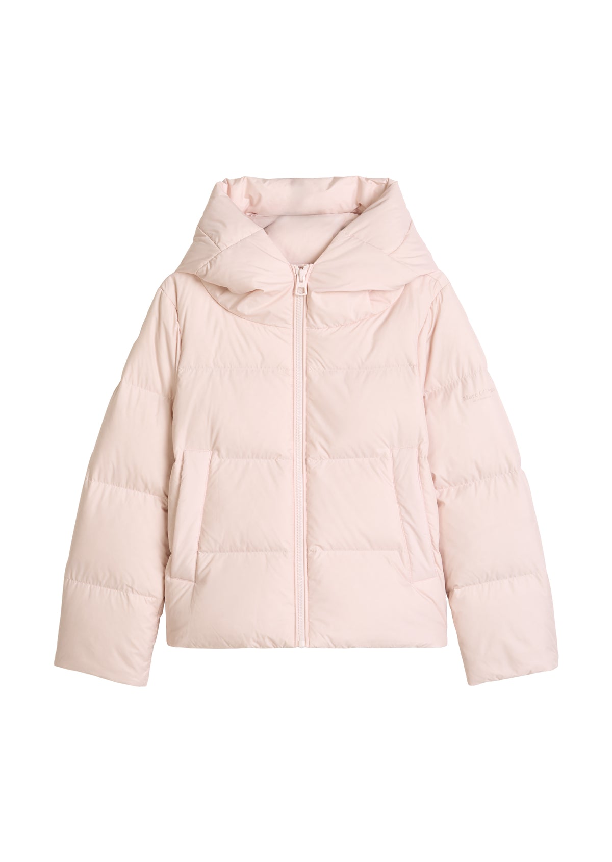 Puffer-Daunenjacke mit Kapuze regular