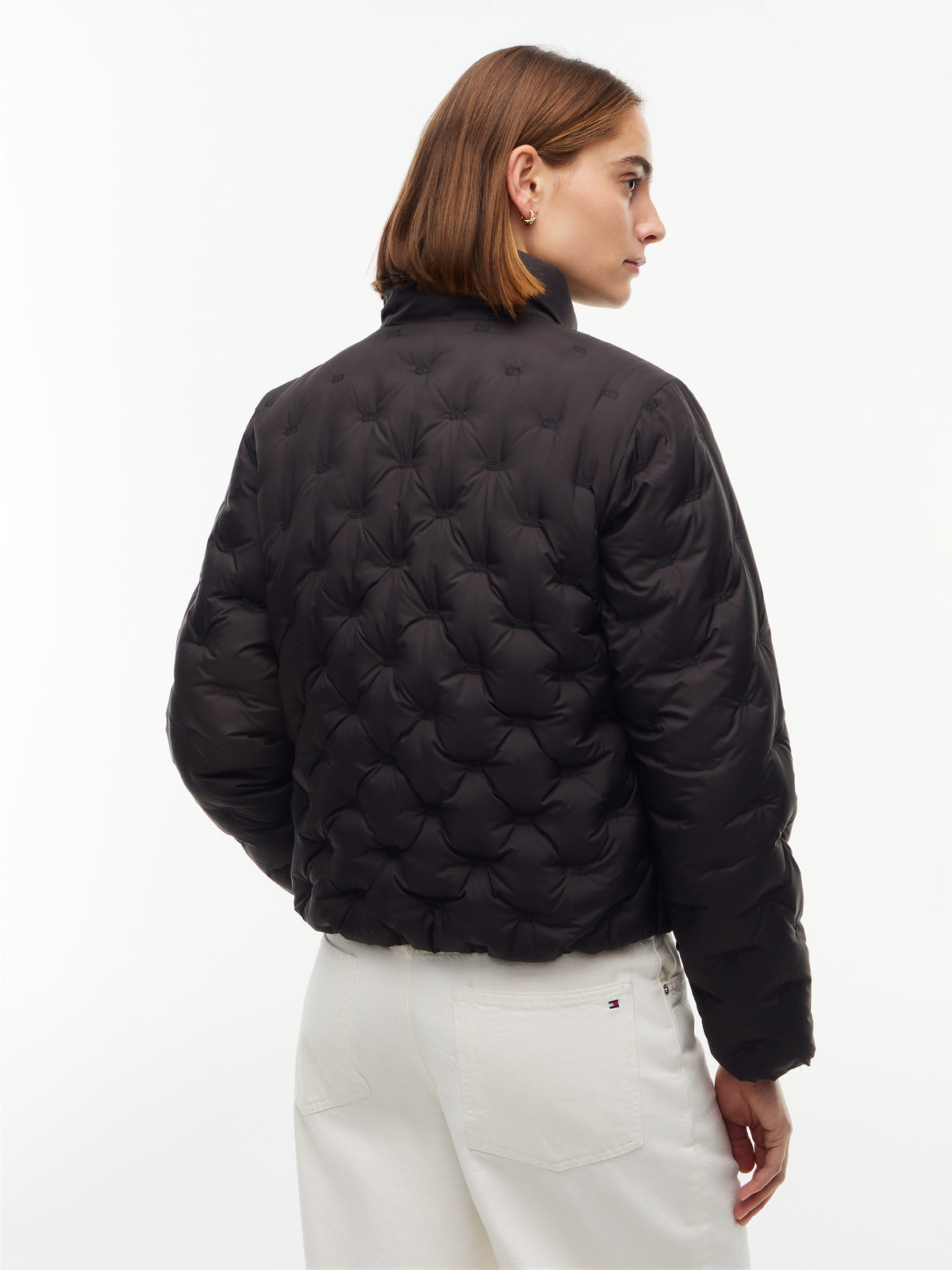 LW DOWN FLAG QUILT JACKET