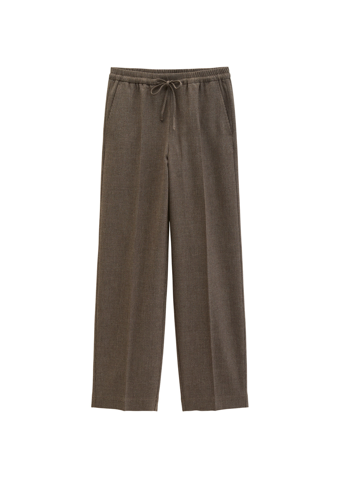 Pull-on-Glencheck-Hose relaxed