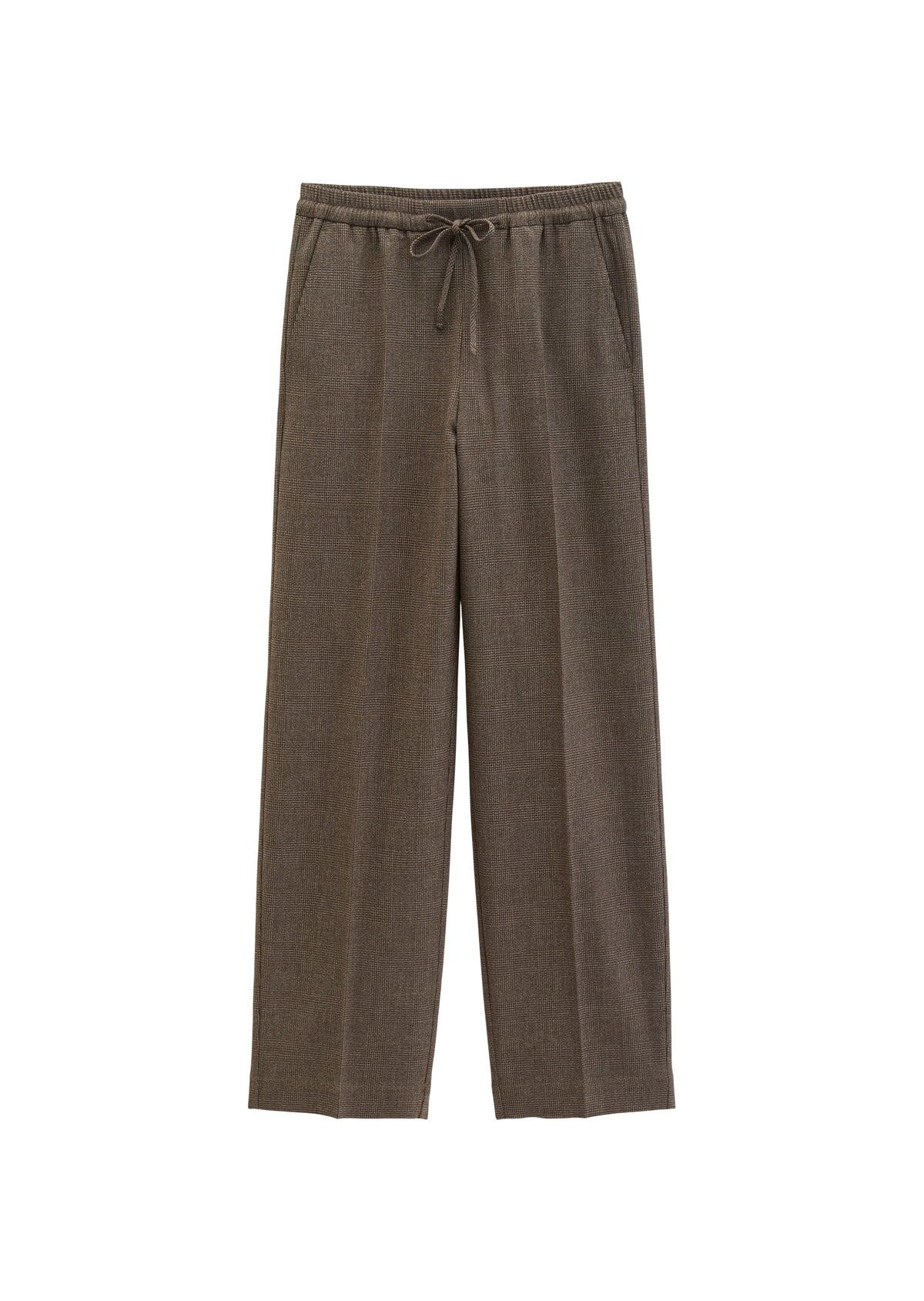 Pull-on-Glencheck-Hose relaxed