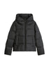 Puffer-Daunenjacke mit Kapuze regular
