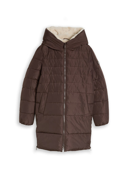Puffer-Mantel aus wasserabweisendem Material