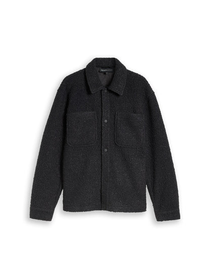 Overshirt in Woll-Optik