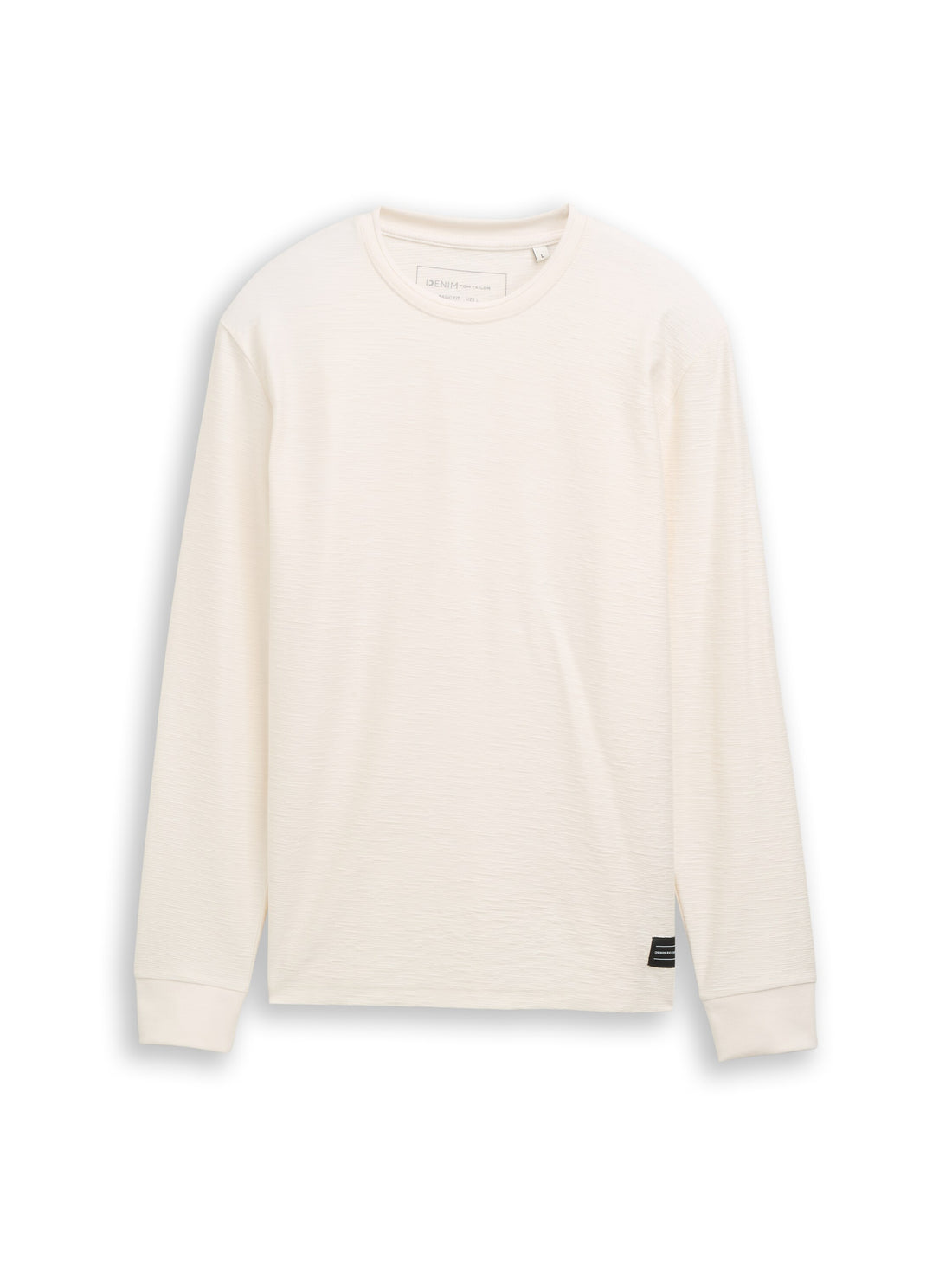 Langarmshirt mit Logo-Badge