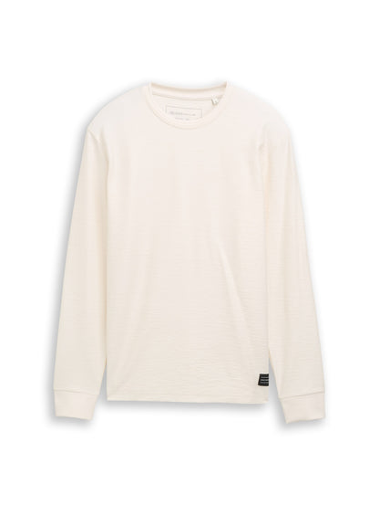 Langarmshirt mit Logo-Badge