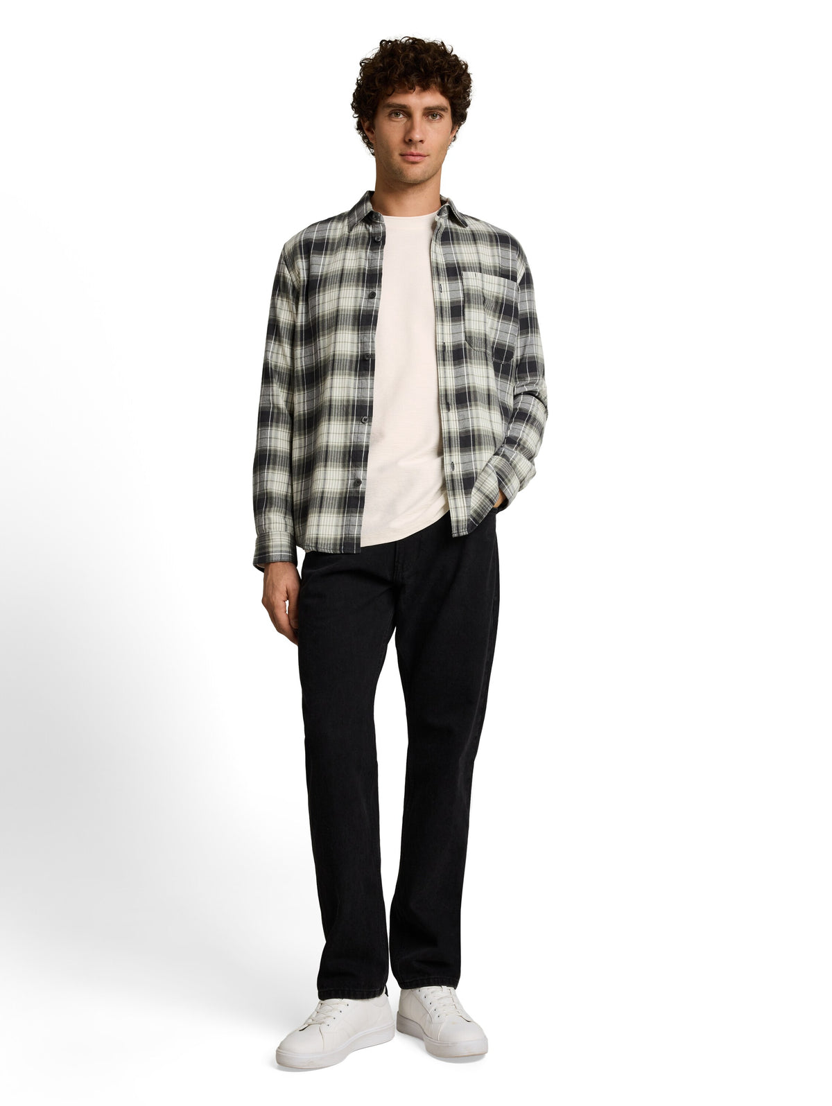 Langarmshirt mit Logo-Badge