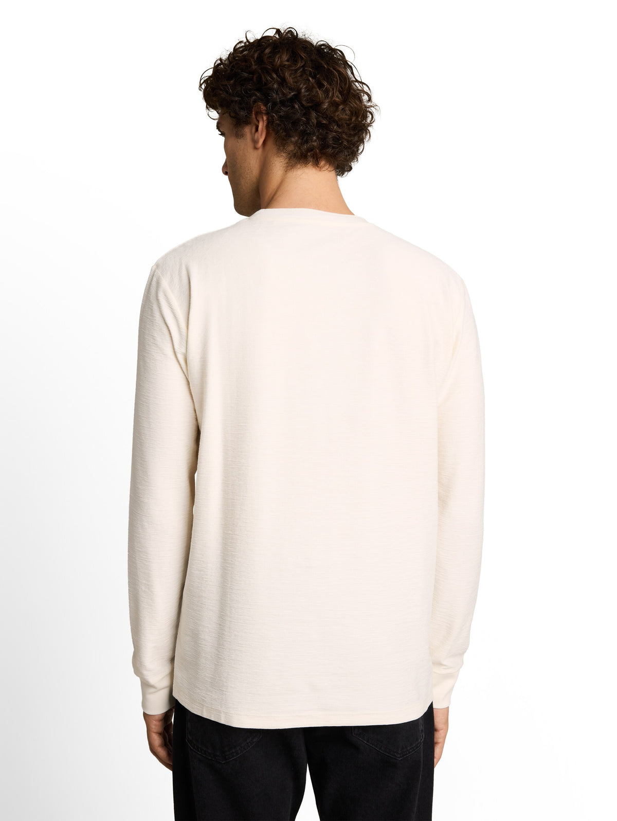 Langarmshirt mit Logo-Badge