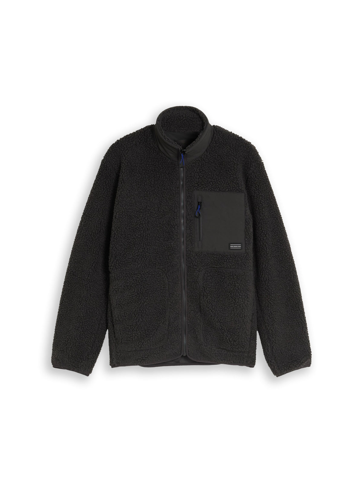Relaxed Fit Teddy Jacke