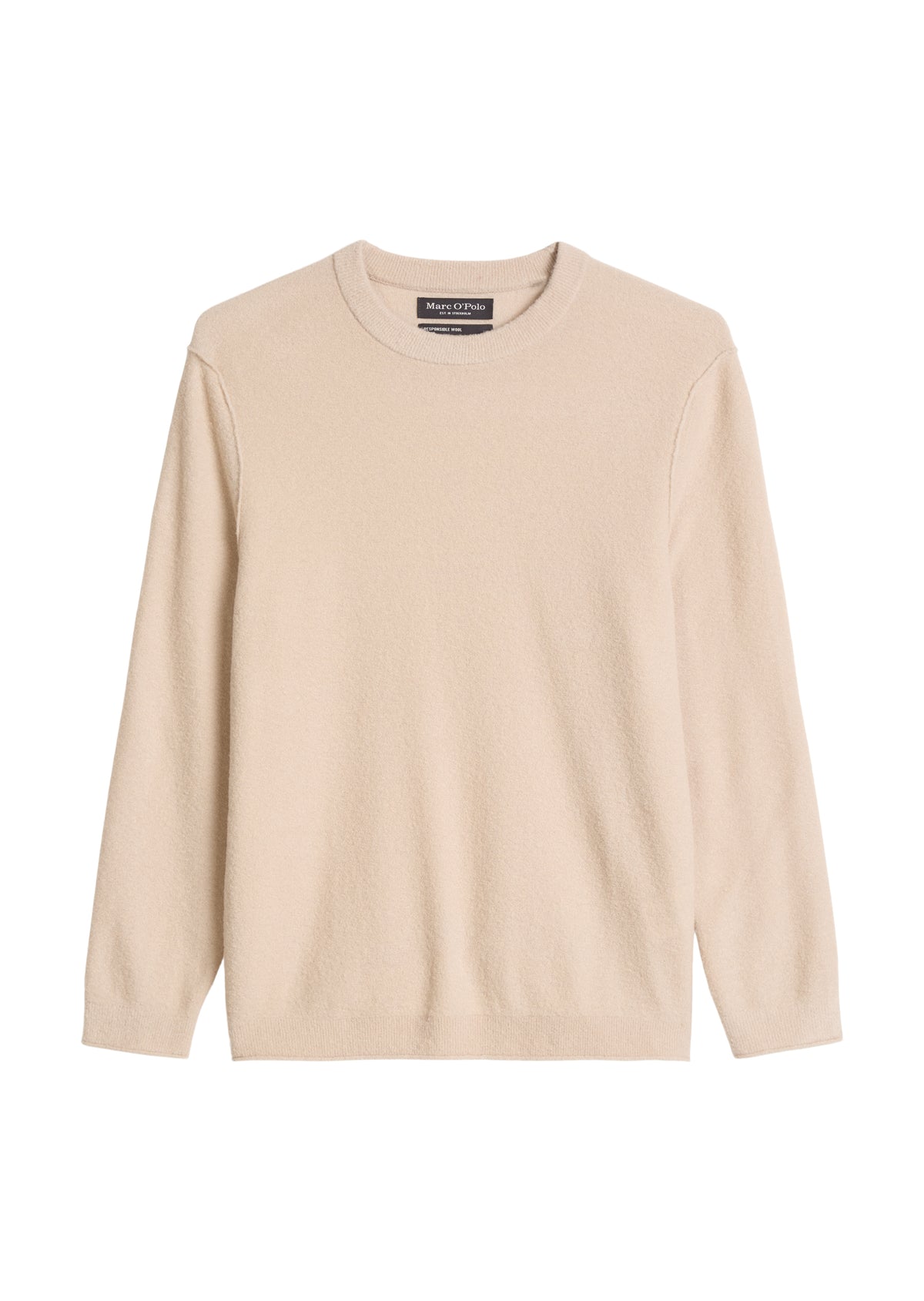 Bouclé-Pullover regular