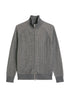 Stehkragen-Strickjacke regular